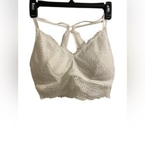 Maurice’s Women’s White Lace Bralette Size M